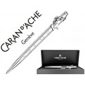 BOLIGRAFO CARAN D'ACHE ECRIDOR MADEMOISELLE PLACADO PALADIO LAZO CON ESTUCHE PUNTA MEDIA