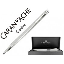 BOLIGRAFO CARAN D'ACHE ECRIDOR GRAIND'ORGE PLATA MACIZA 925 MILESIMAS CON ESTUCHE PUNTA MEDIA