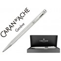 BOLIGRAFO CARAN D'ACHE ECRIDOR GRAIND'ORGE PLATA MACIZA 925 MILESIMAS CON ESTUCHE PUNTA MEDIA