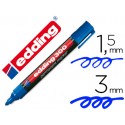 ROTULADOR EDDING MARCADOR PERMANENTE 300 AZUL PUNTA REDONDA 1,5 MM