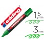 ROTULADOR EDDING MARCADOR PERMANENTE 300 VERDE PUNTA REDONDA 1,5 MM