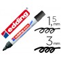 ROTULADOR EDDING PARA PIZARRA BLANCA 660 COLOR NEGRO PUNTA REDONDA 3 MM RECARGABLE