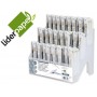 MINAS LIDERPAPEL GRAFITO EXPOSITOR DE 120 UNIDADES 80 UDS. DE 0.5 MM Y 40 UDS. DE 0.7 MM