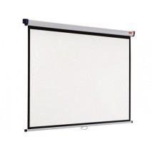 PANTALLA NOBO MURAL ELECTRICA PARA PROYECCION BLANCA MATE 1600 X 1200 MM