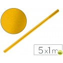 PAPEL KRAFT LIDERPAPEL AMARILLO ORO ROLLO 5X1 MT