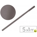 PAPEL KRAFT LIDERPAPEL GRIS FERRO ROLLO 5X1 MT