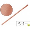 PAPEL KRAFT LIDERPAPEL SALMON ROLLO 5X1 MT