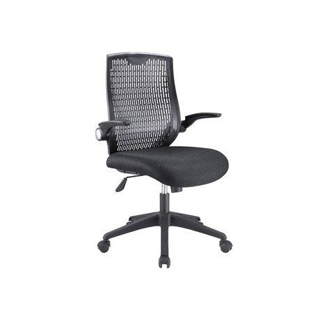 SILLA DE DIRECCION Q-CONNECT CON RESPALDO ALTO REGULABLE ALTURA 940+100MM ALTO 612MM ANCHO Y 595 MM