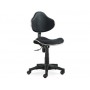 SILLA GIRATORIA Q-CONNECT RESPALDO MEDIO REGULABLE ALTURA 820+120MM ALTO 505MM ANCHO Y 455MM PROF NE