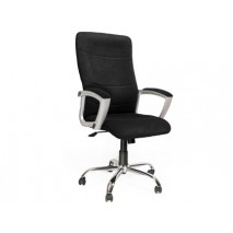 SILLA DE DIRECCION Q-CONNECT CON RESPALDO ALTO REGULABLE EN ALTURA 1160+100MM ANCHO 680MM Y PROF 640