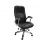 SILLA DE DIRECCION Q-CONNECT CON RESPALDO ALTO REGULABLE EN ALTURA ALTO 1070+100MM ANCHO 720MM Y PRO