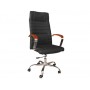 SILLA DE DIRECCION Q-CONNECT CON RESPALDO ALTO REGULABLE EN ALTURA ALTO 1.190+60MM ANCHO 620MM Y PRO