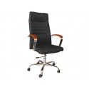 SILLA DE DIRECCION Q-CONNECT CON RESPALDO ALTO REGULABLE EN ALTURA ALTO 1.190+60MM ANCHO 620MM Y PRO