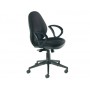 SILLA ROCADA CON BRAZOS COLOR AZUL DIAMETRO BASE 700 MM RESPALDO DE 500 MM X 470 MM