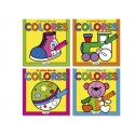 CUADERNO PARA COLOREAR MI PRIMER LIBRO DE COLORES 72 PAGINAS 160X160 MM