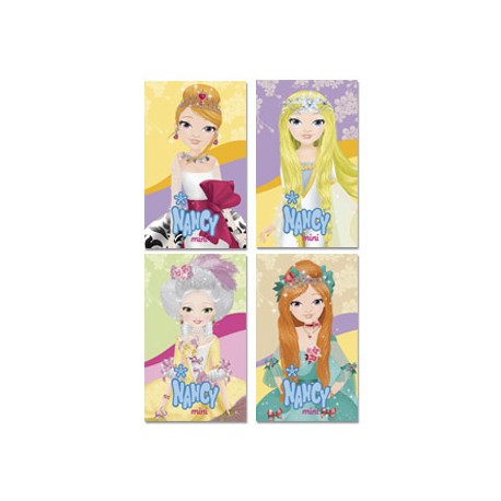 CUADERNO DE ACTIVIDADES MINI PRINCESAS NANCY 48 PAGINAS 100X165 MM