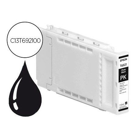 INK-JET EPSON T6921 BLACK SURECOLOR SC T3000 / T3200 / T5000 / T5200 / T7000 /T7200 -1.505 PAG-