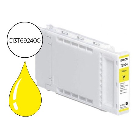 INK-JET EPSON T6924 YELLOW SURECOLOR SC T3000 / T3200 / T5000 / T5200 / T7000 /T7200 -1.505 PAG-
