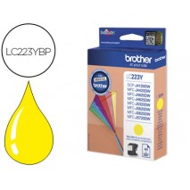 INK-JET BROTHER LC-223CBP YELLOW -550 PAG- DCP4120DW MFCJ4420DW MFCJ4620DW MFCJ5320DW