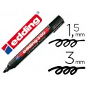 ROTULADOR EDDING MARCADOR PERMANENTE 300 NEGRO PUNTA REDONDA 1,5 MM