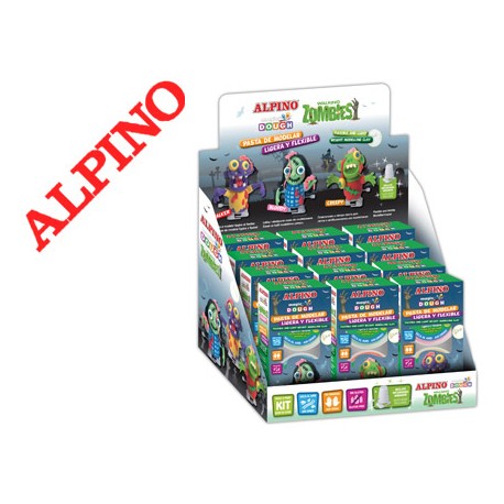 PASTA ALPINO PARA MODELAR MAGIC DOUGH WALKING ZOMBIES