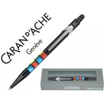 BOLIGRAFO CARAN D'ACHE 849 GENIUS NEGRO CON ICONOS PUNTERO TACTIL