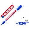 ROTULADOR EDDING MARCADOR PERMANENTE 400 AZUL PUNTA REDONDA 1 MM
