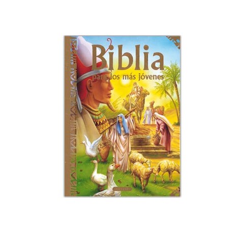 BIBLIA PARA LOS MAS JOVENES CARTONE TAPA ACOLCHADA ESTAMPACION ORO VOL. 12