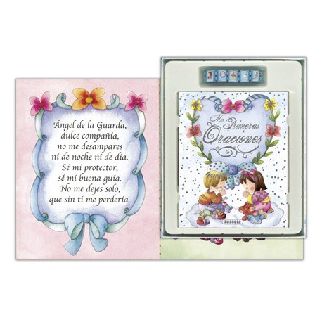LIBRO MIS PRIMERAS ORACIONES CON PULSERA AZUL