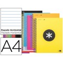 BLOC ESPIRAL LIDERPAPEL A4 MICRO ANTARTIK TAPA FORRADA 120 H 100G HORIZONTAL 5 BANDAS 4 TALADROS COL