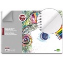 BLOC DIBUJO LIDERPAPEL ARTISTICO ESPIRAL 460X325MM 20 HOJAS 180 G/M2 SIN RECUADRO