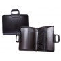 CARTERA PORTADOCUMENTOS LIDERPAPEL NEGRA CON ASA Y CREMALLERA 400X45X375 MM