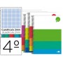 BLOC ESPIRAL LIDERPAPEL CUARTO DREAM TAPA EXTRADURA 80H 80G MILIMETRADO COLORES SURTIDOS