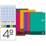 BLOC ESPIRAL LIDERPAPEL CUARTO DISCOVER TAPA CARTONCILLO 80 H 80G RAYADO MILIMETRADO COLORES SURTIDO