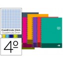 BLOC ESPIRAL LIDERPAPEL CUARTO DISCOVER TAPA CARTONCILLO 80 H 80G RAYADO MILIMETRADO COLORES SURTIDO