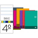 BLOC ESPIRAL LIDERPAPEL CUARTO DISCOVER TAPA CARTONCILLO 80 H 80G PAUTA ESTRECHA 2,5MM CON MARGEN
