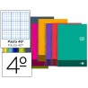 BLOC ESPIRAL LIDERPAPEL CUARTO DISCOVER TAPA CARTONCILLO 80 H 80G RAYADO N„ 46 COLORES SURTIDOS