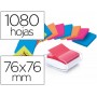 SOPORTE BLOC DE NOTAS ADHESIVAS QUITA Y PON POST-IT SUPER STICKY Z NOTES COLOR BLANCO CON 12 BLOC 76
