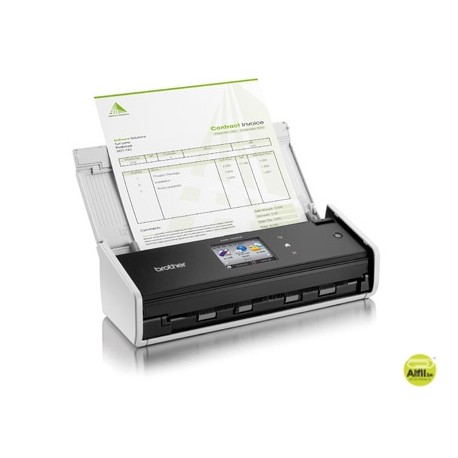 ESCANER BROTHER ADS 1600W SOBREMESA DOCUMENTAL COMPACTO DOBLE CARA AUTOMATICO DIN A4 RESOLUCION HAST
