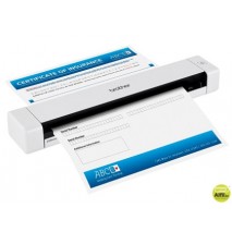 ESCANER BROTHER DS620 PORTATIL TAMAÑO A4 RESOLUCION HASTA 600X600 PPP