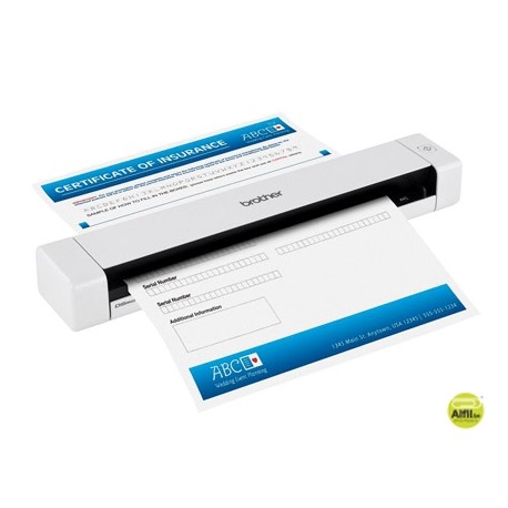 ESCANER BROTHER DS620 PORTATIL TAMAÑO A4 RESOLUCION HASTA 600X600 PPP