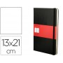 LIBRETA MOLESKINE TAPA DURA INDICE 240 HOJAS COLOR NEGRO CIERRE CON GOMA 130X210 MM