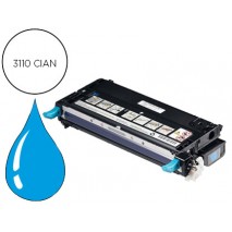 TONER DELL 3110CN CYAN - 4000 PAG