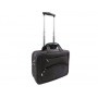 MALETIN PARA PORTAIL Q-CONNECT 16" NEGRO 1 ASA 2 BOLSILLOS EXTERIORES Y RUEDAS MEDIDAS 410X325X150 M