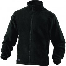 CHAQUETA DELTAPLUS POLAR CON CREMALLERA 2 BOLSILLOS COLOR NEGRO TALLA 3XL