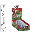 CORRECTOR PRITT ROLLER 4.2 MM X 6 MT CEBRA-LEOPARDO PROMO 9+1
