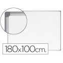 PIZARRA BLANCA BI-OFFICE EARTH-IT MAGNETICA DE ACERO VITRIFICADO MARCO DE ALUMINIO 180 X 120 CM CON