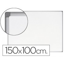 PIZARRA BLANCA BI-OFFICE EARTH-IT MAGNETICA DE ACERO VITRIFICADO MARCO DE ALUMINIO 100 X 150 CM CON