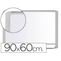 PIZARRA BLANCA BI-OFFICE MAGNETICA MASTERVISION VITRIFICADA MARCO DE ALUMINIO BLANCO 90 X 60 CM