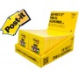 BLOC DE NOTAS ADHESIVAS QUITA Y PON POST-IT SUPER STICKY 76 X 76 MM AMARILLO ULTRA CAMPAÑA ALZHEIMER